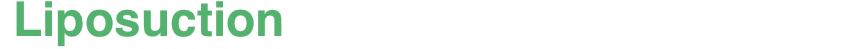  Liposuction